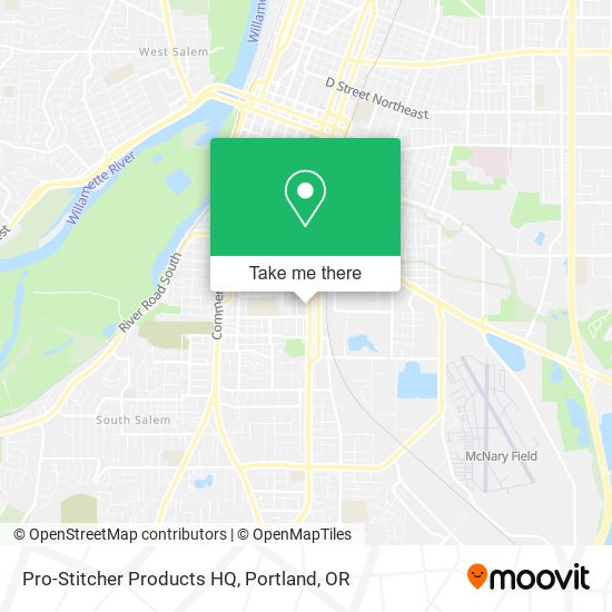 Pro-Stitcher Products HQ map