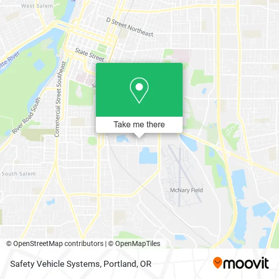 Safety Vehicle Systems map
