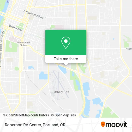 Roberson RV Center map
