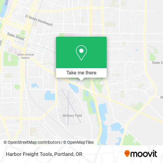 Harbor Freight Tools map