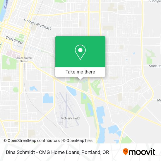 Dina Schmidt - CMG Home Loans map