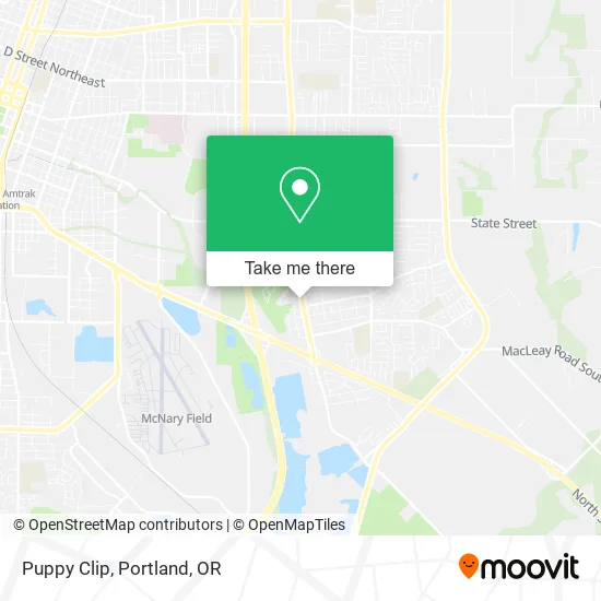 Mapa de Puppy Clip