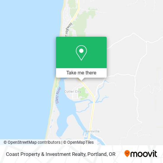Coast Property & Investment Realty map
