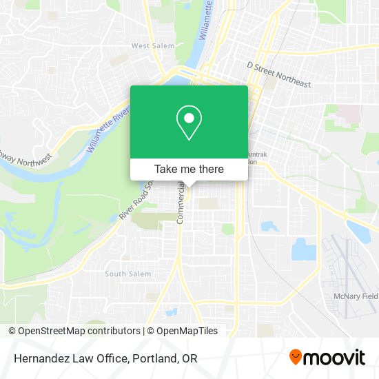 Mapa de Hernandez Law Office