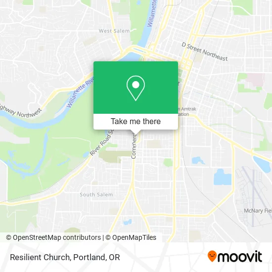 Resilient Church map