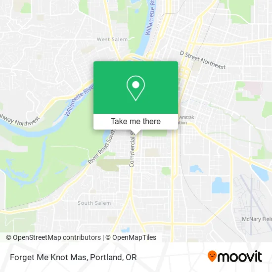 Forget Me Knot Mas map