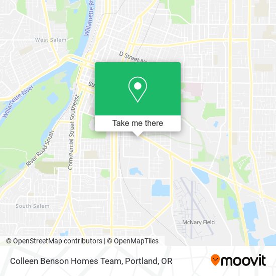 Colleen Benson Homes Team map