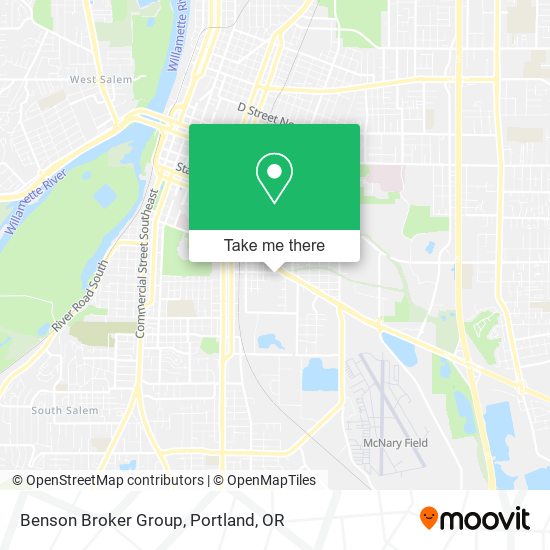 Benson Broker Group map