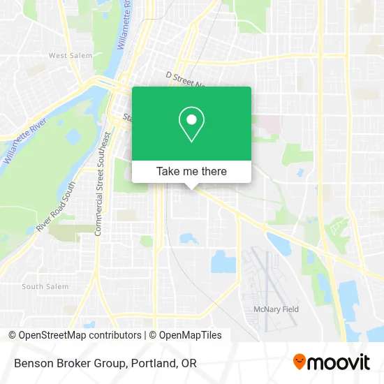 Benson Broker Group map