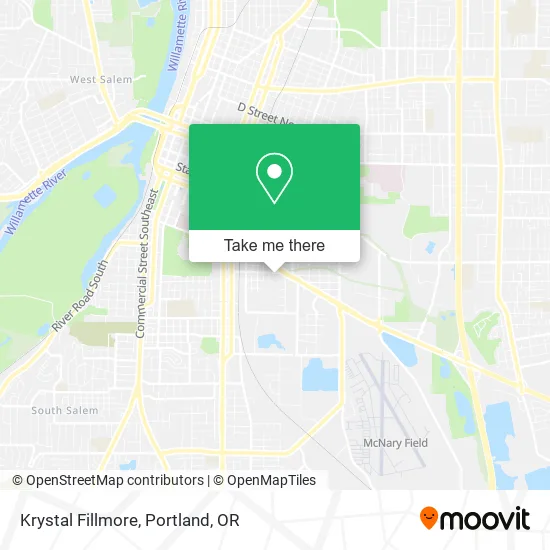 Krystal Fillmore map