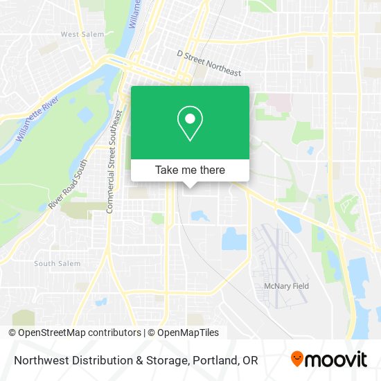 Mapa de Northwest Distribution & Storage