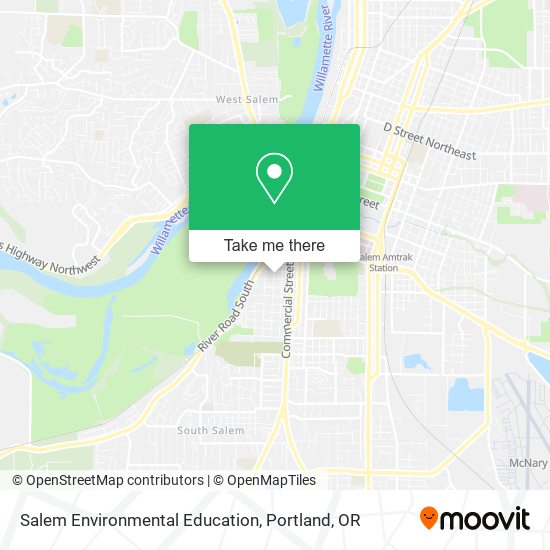 Salem Environmental Education map