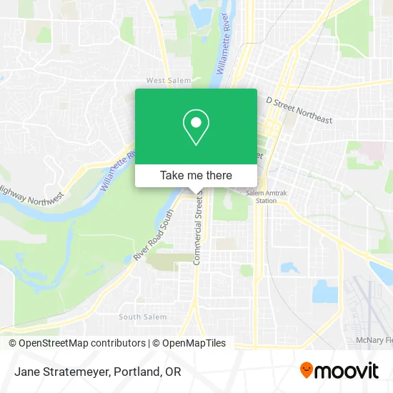 Jane Stratemeyer map