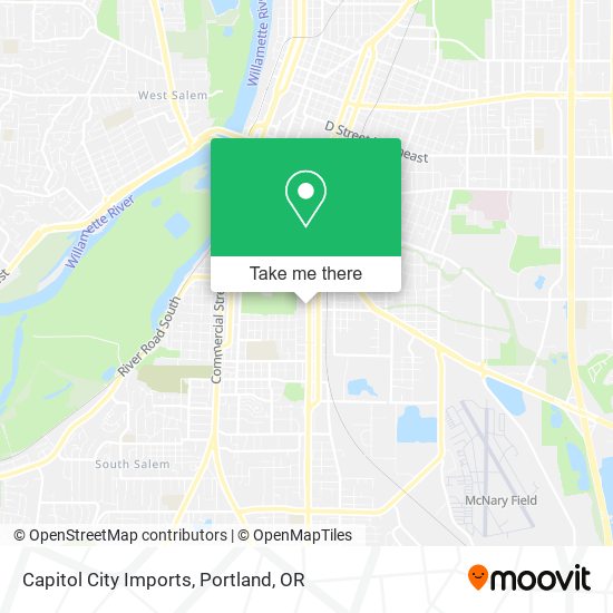 Mapa de Capitol City Imports
