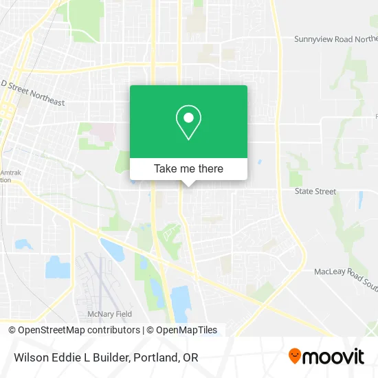 Mapa de Wilson Eddie L Builder