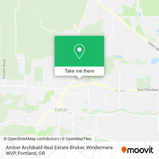 Amber Archibald-Real Estate Broker, Windermere WVP map
