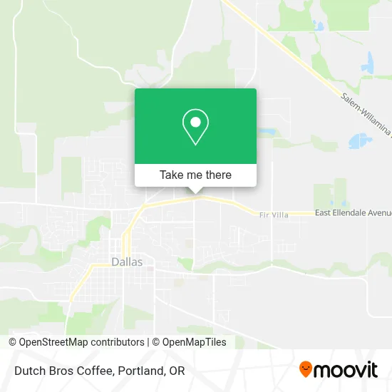 Dutch Bros Coffee map