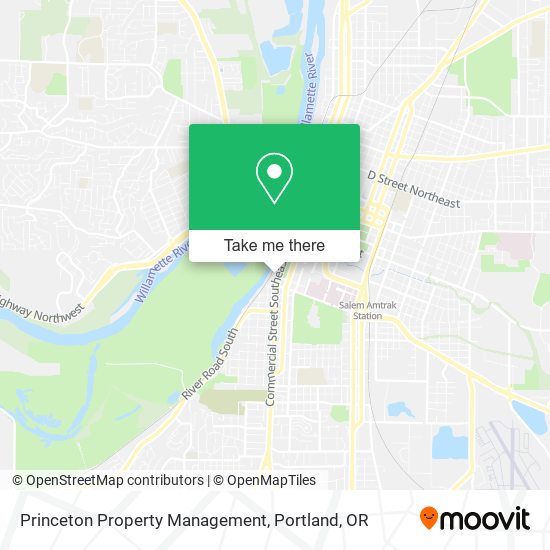 Princeton Property Management map
