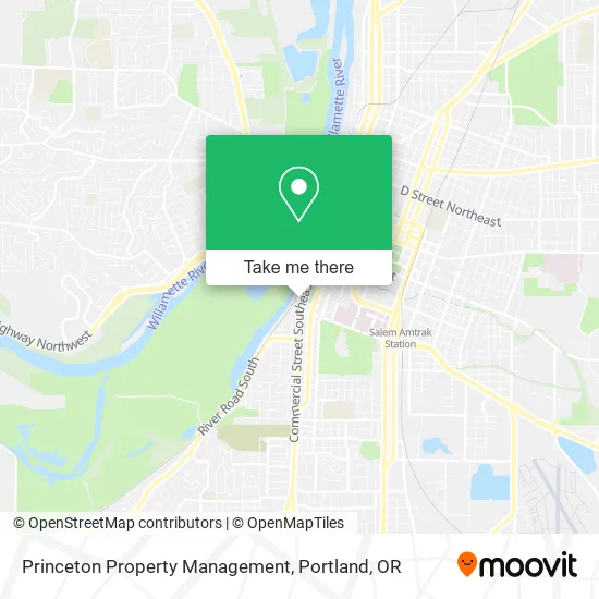 Princeton Property Management map