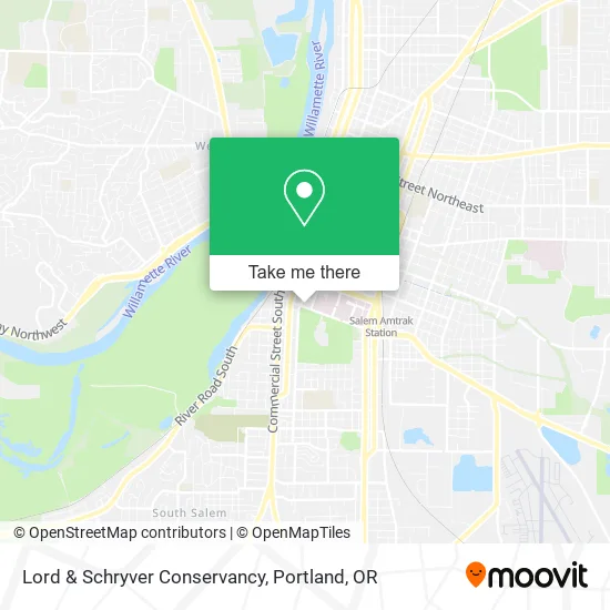 Lord & Schryver Conservancy map