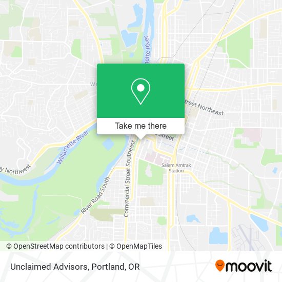Unclaimed Advisors map