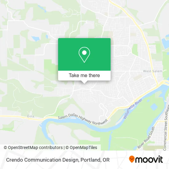 Crendo Communication Design map
