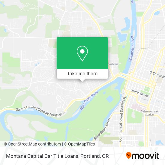 Montana Capital Car Title Loans map