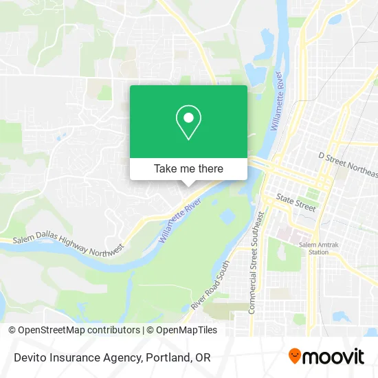 Devito Insurance Agency map