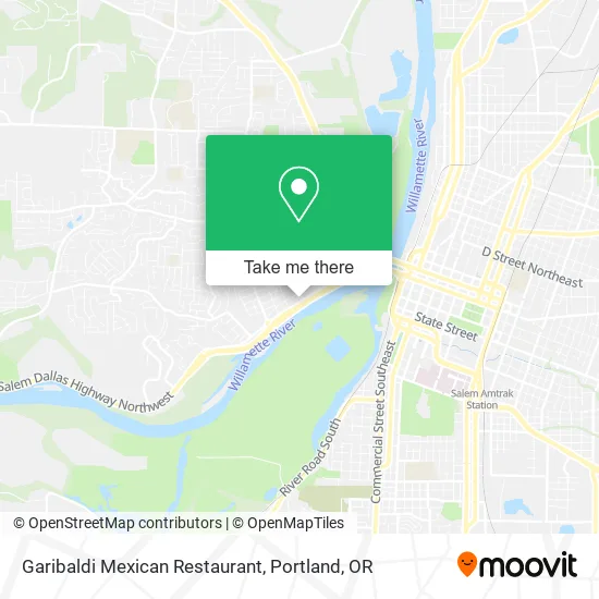 Garibaldi Mexican Restaurant map