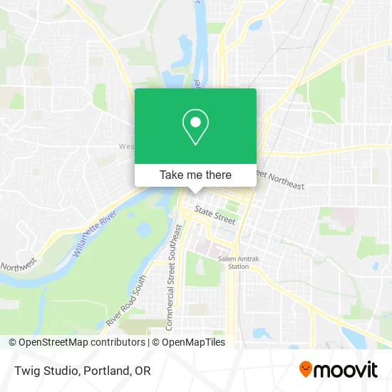 Twig Studio map