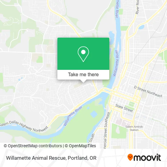 Willamette Animal Rescue map