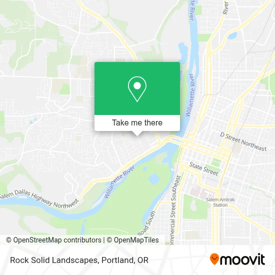 Rock Solid Landscapes map