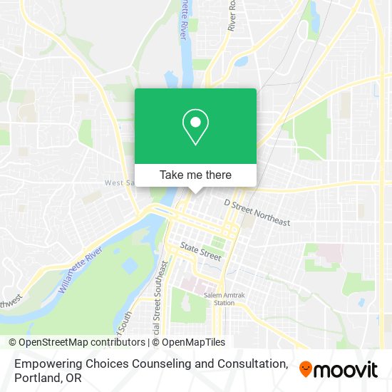 Mapa de Empowering Choices Counseling and Consultation