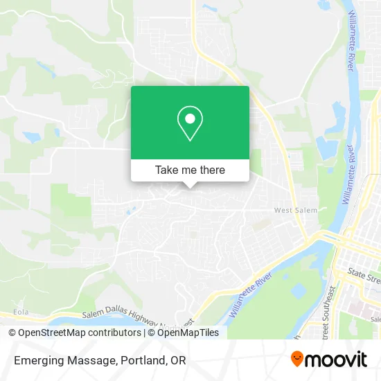 Emerging Massage map