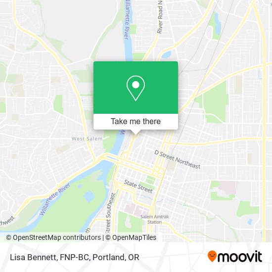 Mapa de Lisa Bennett, FNP-BC