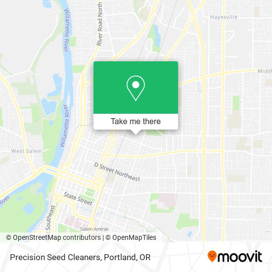 Precision Seed Cleaners map