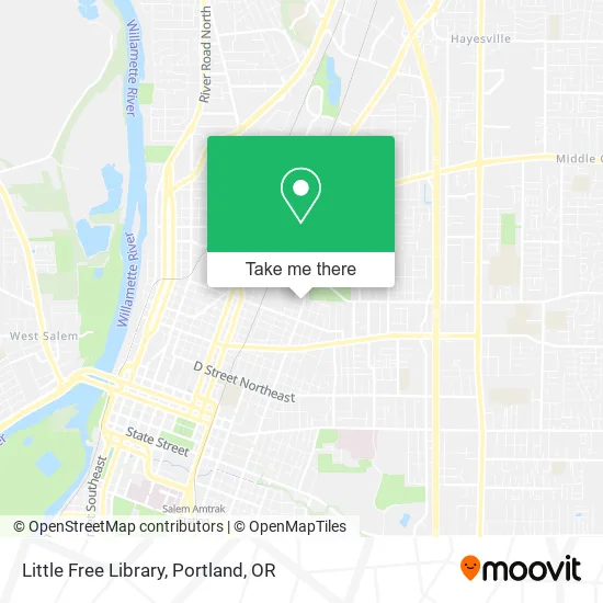 Little Free Library map