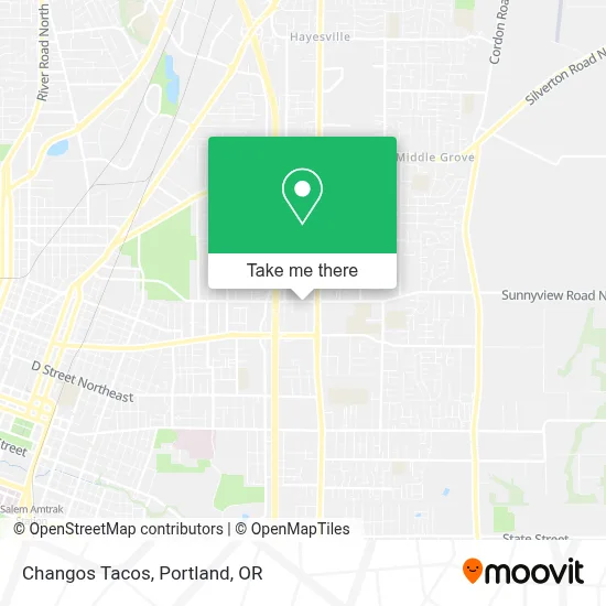 Changos Tacos map