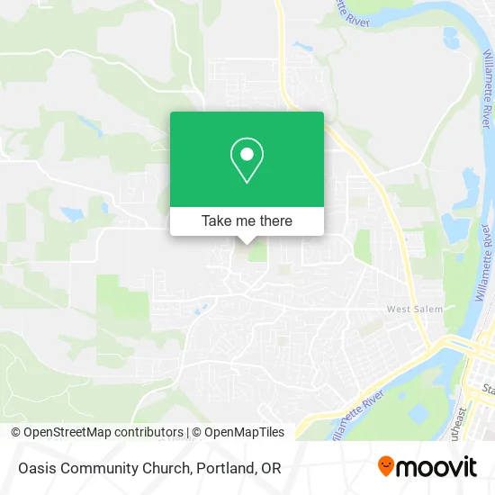 Oasis Community Church map