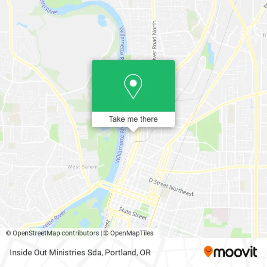 Inside Out Ministries Sda map