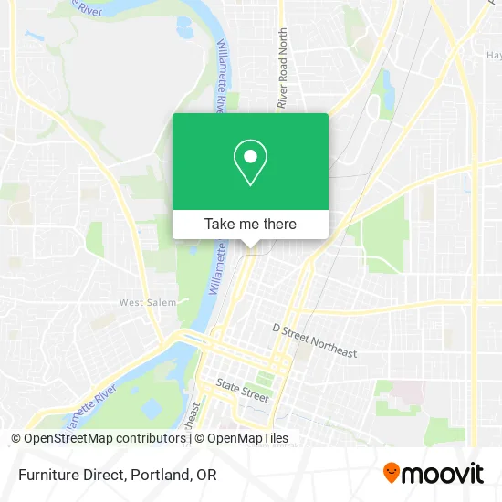 Furniture Direct map
