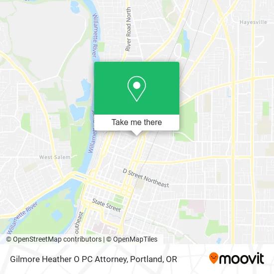 Gilmore Heather O PC Attorney map