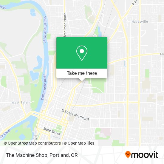 Mapa de The Machine Shop