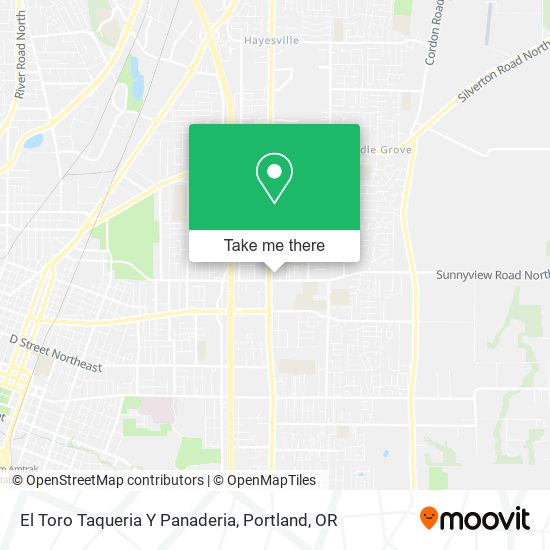 Mapa de El Toro Taqueria Y Panaderia