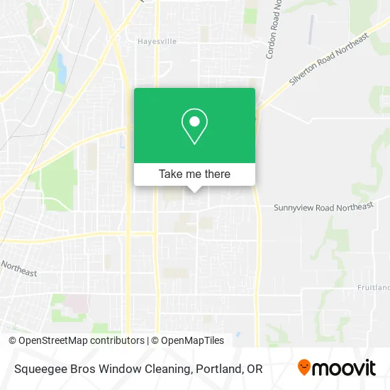 Squeegee Bros Window Cleaning map
