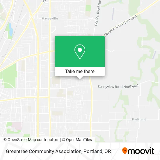 Greentree Community Association map