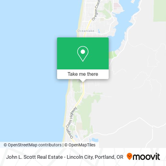 Mapa de John L. Scott Real Estate - Lincoln City
