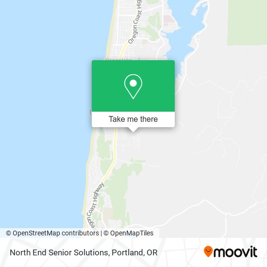 Mapa de North End Senior Solutions