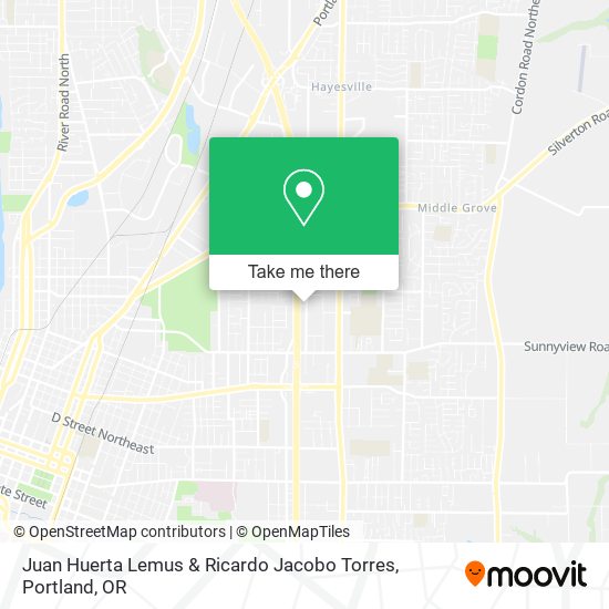 Mapa de Juan Huerta Lemus & Ricardo Jacobo Torres