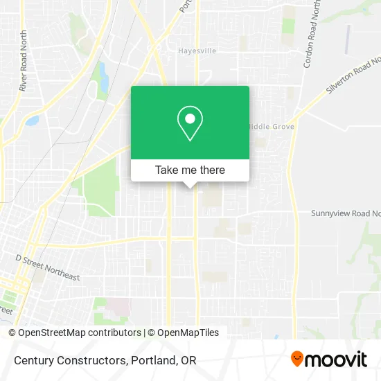 Century Constructors map